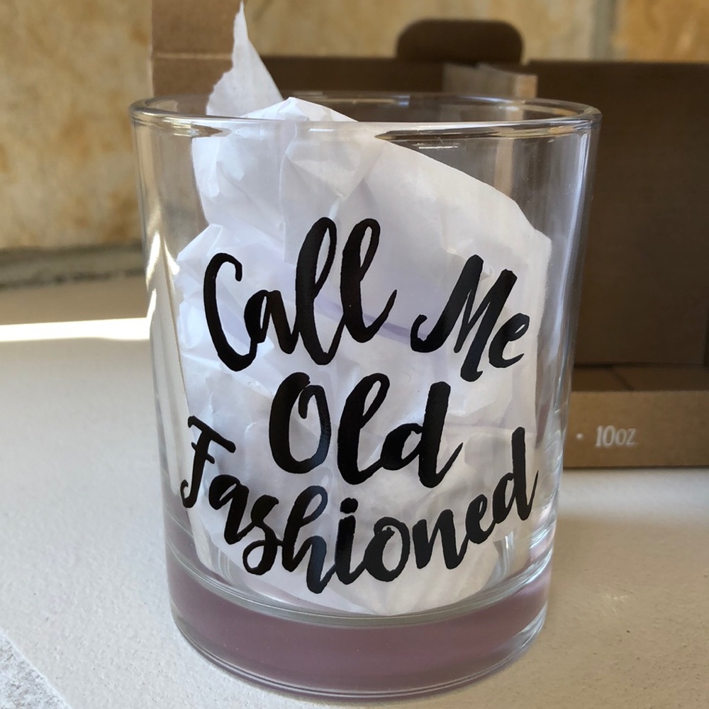 🆕 Rocks Glasses Set of2 Old Fashion/I’ll drink to - Picture 2 of 8